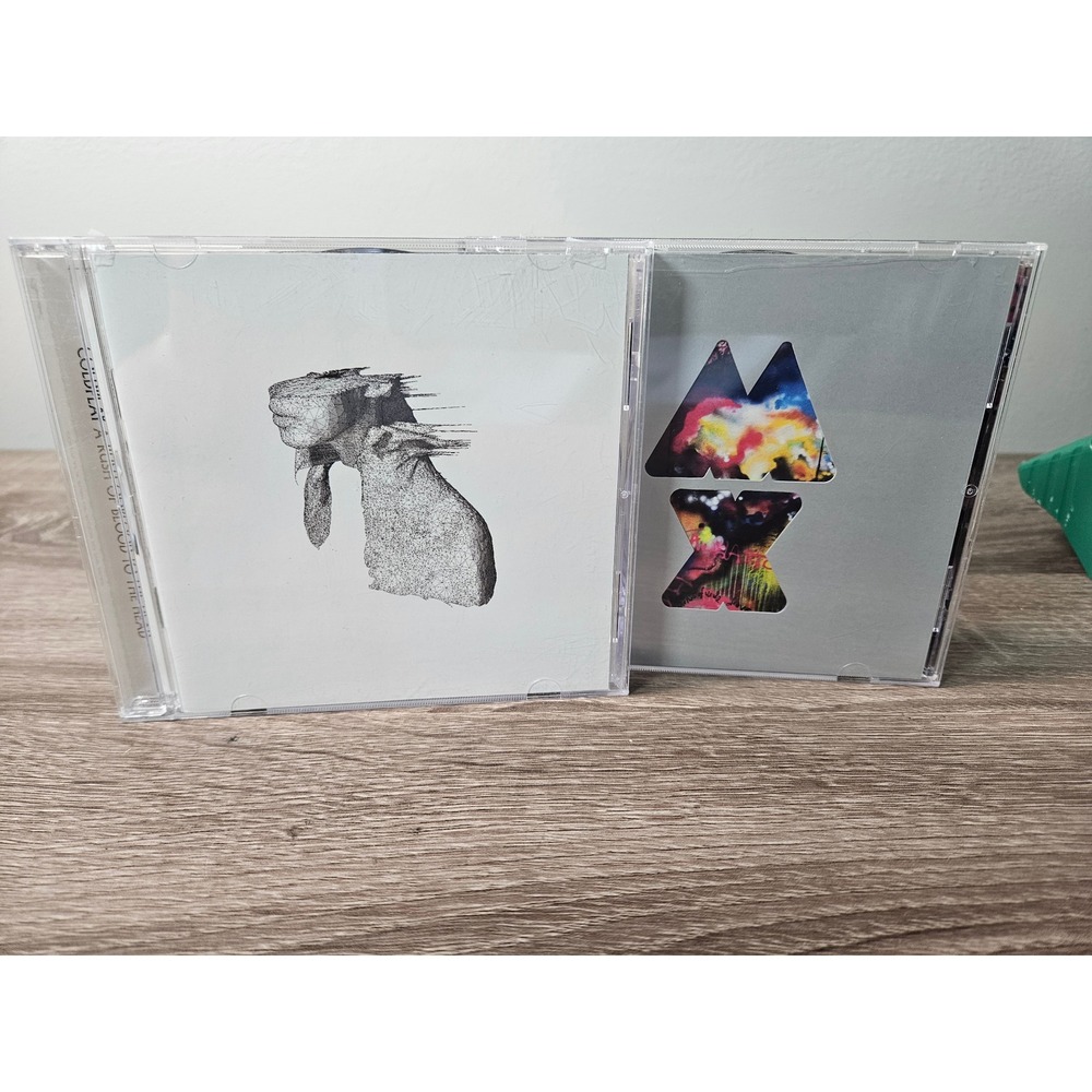 Coldplay CD Bundle A Rush of Blood to the Head and Mylo Xyloto 2 Album Set